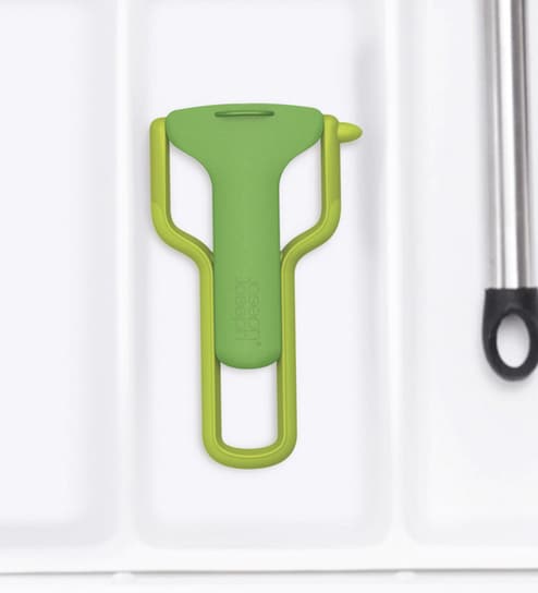 SafeStore Green Polypropylene & Metal Peeler
