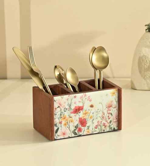 Poppy Cutlery Holder | Spoon Holder