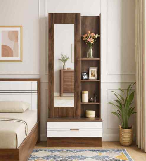 Portland Dressing Unit M In Dusky Basalt With Ceramic White Finish