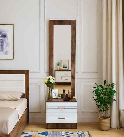 Portland Dressing Unit In Dusky Basalt With Ceramic White Finish