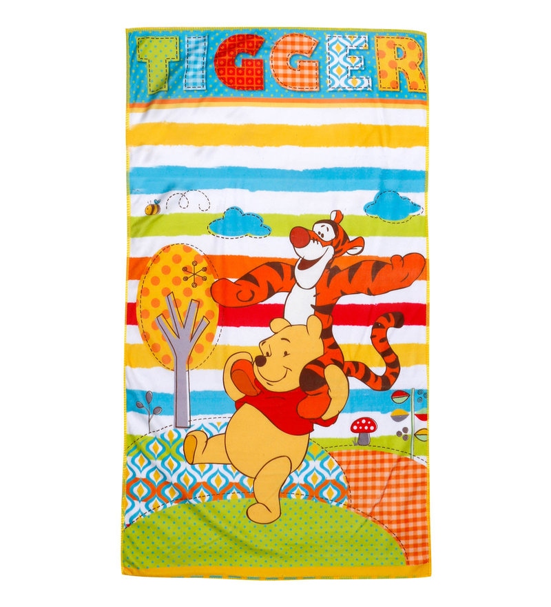 tigger bath towel