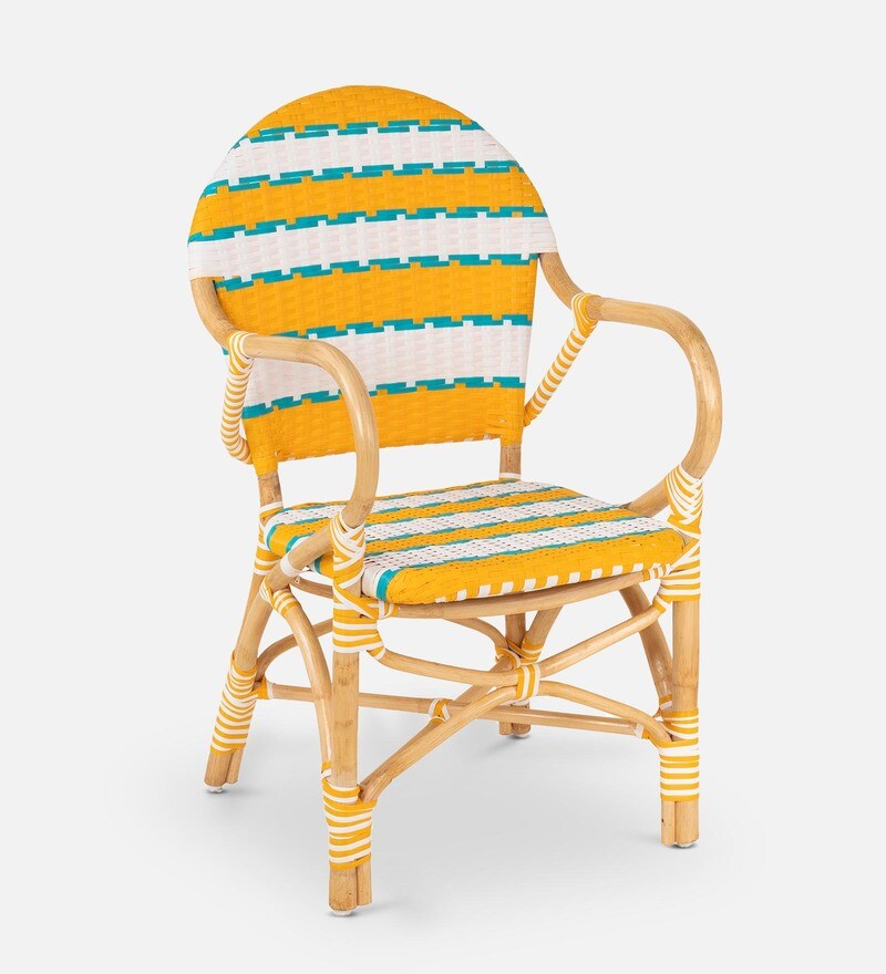 yellow cane chair