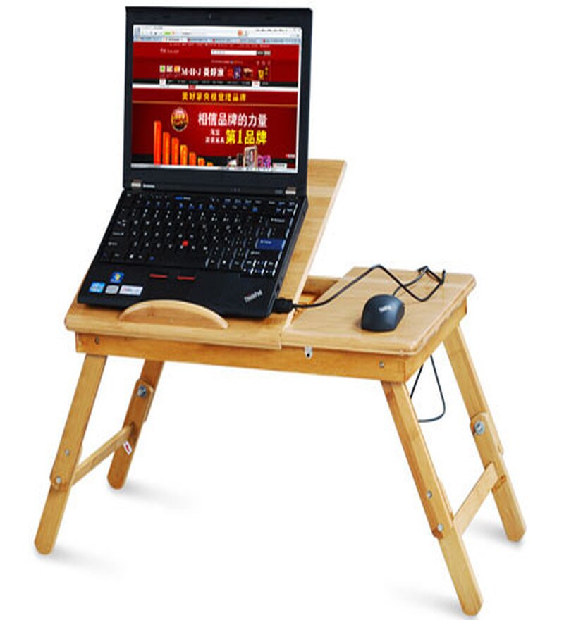Kawachi Bamboo Portable Laptop Desk Table by Kawachi Online Modern