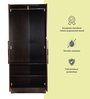 Poena 2 Door Wardrobe in Wenge Finish with Lock