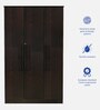 Poena 2 Door Wardrobe in Wenge Finish with Lock