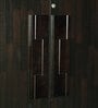 Poena 3 Door Wardrobe in Wenge Finish with Lock