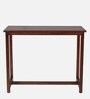 Poise Solid Wood Bar Table Set in Walnut Veneer Finish with 2 Chair