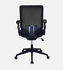 Poise Mid Back Office Chair In Black Colour Poise Mid Back Office Chair In Black Colour