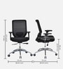 Poise Pro Office Chair In Black Colour