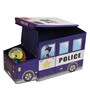 Police Bus Trunk Box in Blue Colour
