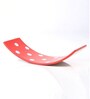 Polka Wood Red Colour Solid Wood Kids Swing in Red Colour