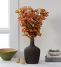 Fabric Orange Begonia Set Of 2 Artificial Plants