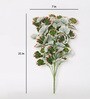 Fabric White Begonia Set Of 2 Artificial Plants
