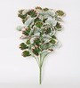 Fabric White Begonia Set Of 2 Artificial Plants