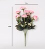 Pink Fabric Light Exclusive Peony Bunch Artificial Flowers