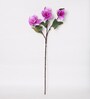 Purple Fabric Glorious Magnolia Artificial Flowers