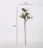 White Fabric Glorious Magnolia Artificial Flowers