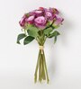 Purple Fabric Artificial Exquisite Artificial Flowers