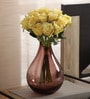 Yellow Fabric Exquisite Rose Artificial Flowers