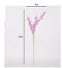 Purple Fabric Orchid Flower Sticks Artificial Flowers