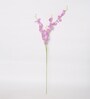 Purple Fabric Orchid Flower Sticks Artificial Flowers