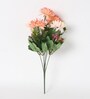 Champagne Fabric Artificial Gerbera Flower Bunch