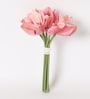 Pink Polyester Radiant Orchid Artificial Flowers