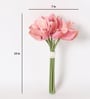 Pink Polyester Radiant Orchid Artificial Flowers
