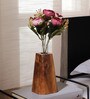 Maroon Fabric Artificial Stunning Peony Flower Bunch