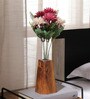 Maroon Fabric Gerbera Flower Bunch Artificial Flowers