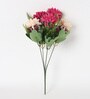 Maroon Fabric Gerbera Flower Bunch Artificial Flowers