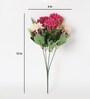 Maroon Fabric Gerbera Flower Bunch Artificial Flowers