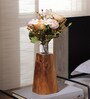 Peach Fabric Peach Stunning Peony Artificial Flowers