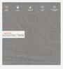 Polon Fabric 1 Seater Sofa In Light Grey Colour