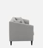 Polon Fabric 1 Seater Sofa In Light Grey Colour