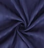Blue Striped 300 TC Cotton Blend King Sized Bed Sheets with 2 Pillow Covers