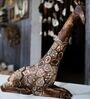 Brown Poly Resin Giraffe Showpiece