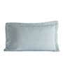 Blue Solid 200TC Polyester 30 x 20 Inches Pillow Covers (Set of 2)