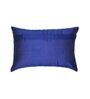 Polyester 12 x 12 Cushion cover in Blue Colour (Pack of 2)