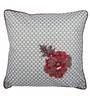 Traditional Polyester Woven Pattern 16x16 Inch Cushion Covers (Set Of 2)