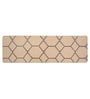 Beige Polyester 20 x 72 Inches Hand Tufted Floor Runner
