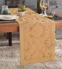 Larry (71x13) Brown Polyester Table Runner