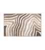 Begie Polyester Abstract 60x40 cm Bath Mat