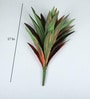 Polyester Artificial Dracaena Plant Without Pot (Red & Green)