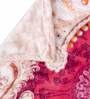 Pink Polyester 230 GSM Double Bed  AC Room Blanket