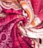 Pink Polyester 230 GSM Double Bed  AC Room Blanket