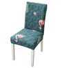 Polyester Floral Pattern 18x17 Elastic Chair Cover (Set of 4)