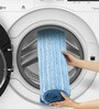 Polyester Machine Made  60 x 40 Inches Bath Mat, Aqua
