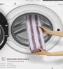 Polyester Machine Made  60 x 40 Inches Bath Mat, Blush