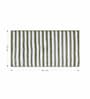 Polyester Machine Made  60 x 40 Inches Bath Mat, Olive
